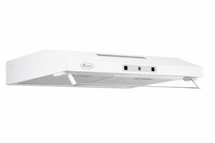 Кухонная вытяжка Tornado Biza 10(60) Touch Free FG WH Invertor - инверторная, управление жестами — изображение 5