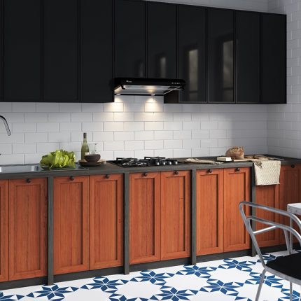 Вытяжка плоская классическая Tornado BONA 20(60) BL LED - Image 4