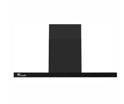 Вытяжка пристенная Tornado LARA 1200(90) BL LED, ширина 90 см, черный цвет — изображение 5