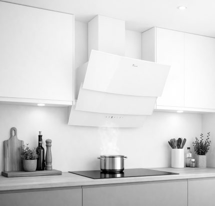 Вытяжка наклонная Tornado PIANO 850(60) LED, ширина 60 см