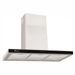 Вытяжка пристенная Tornado LARA 1200(90) IX-BL LED, ширина 90 см